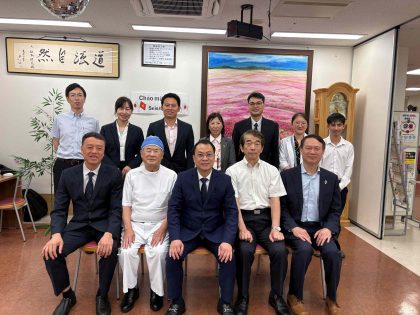 198病院より視察団
